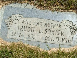 Trudie Lucille Bohler Trudie Lucille Bohler