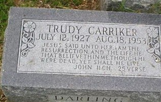 Trudy Carriker Trudy Carriker