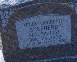 Trudy Jeanette Shepherd