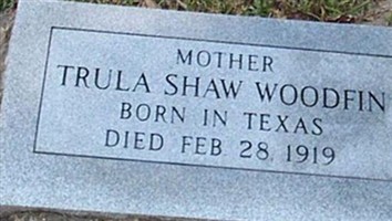 Trula Shaw Woodfin Trula Shaw Woodfin