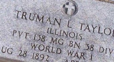 Truman L Taylor Truman L Taylor