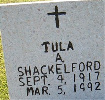 Tula A. Shackelford