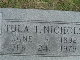 Tula T. Nichols Tula T. Nichols