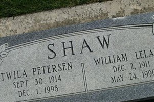 Twila Petersen Shaw