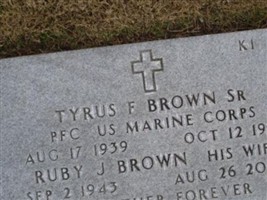 Tyrus F Brown, Sr