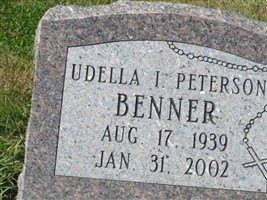 Udella Ione Goodale Peterson Benner