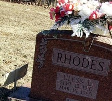 Uless L Rhodes Uless L Rhodes