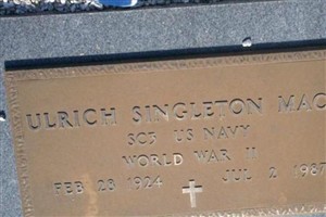 Ulrick Singleton Mack Ulrick Singleton Mack