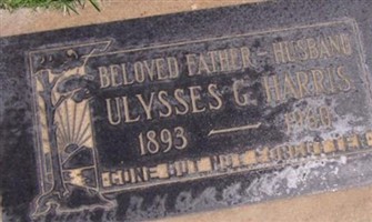Ulysses G. Harris Ulysses G. Harris