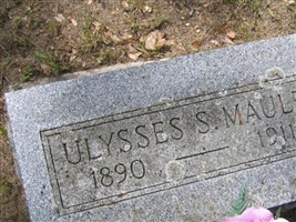 Ulysses S. Maule Ulysses S. Maule