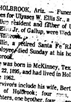 Ulysses W. Ellis, Sr Ulysses W. Ellis, Sr