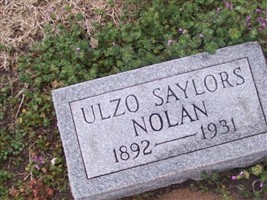Ulzo Saylors Noland
