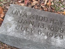 Una Kidd Hayes Una Kidd Hayes