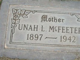 Unah L McFeeters Unah L McFeeters