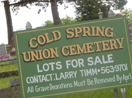 Union Cemetery Union Cemetery