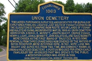 Union Halsted Cemetery Union Halsted Cemetery
