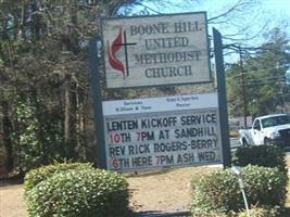 Boone Hill United Methodist Church Cemetery