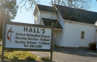 Halls United Methodist Church Cemetery Halls United Methodist Church Cemetery