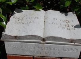 First United Methodist Church Memory Garden