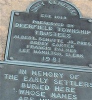 Unity Cemetery (Deerfield Township) Unity Cemetery (Deerfield Township)