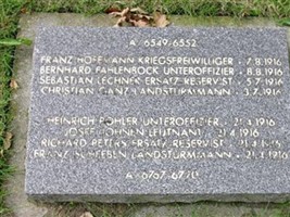 Unteroffizier Bernhard Fahlenbock Unteroffizier Bernhard Fahlenbock
