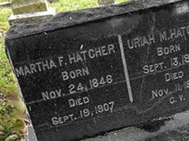 Uriah M Hatcher Uriah M Hatcher