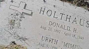 Urith Faye "Mimi" Holthaus Urith Faye "Mimi" Holthaus
