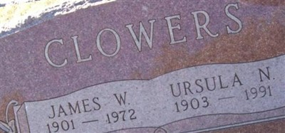 Ursula N Clowers