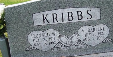V. Darlene Kribbs