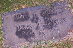 Vada H. Rumfelt Jenkins Vada H. Rumfelt Jenkins