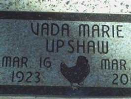 Vada Marie Upshaw Vada Marie Upshaw