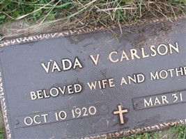 Vada V. Carlson Vada V. Carlson