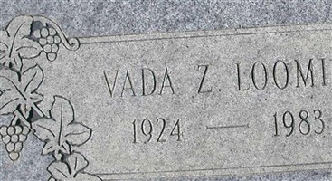 Vada Zoe Loomis Vada Zoe Loomis