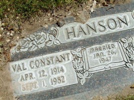 Val Constant Hanson