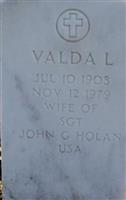 Valda L Holan