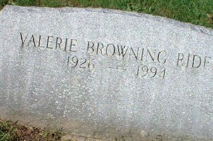 Valerie Browning Rider Valerie Browning Rider