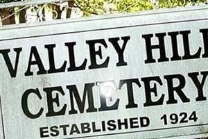 Valley Hill Cemetery