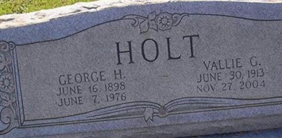 Vallie Rose Gunter Holt Vallie Rose Gunter Holt