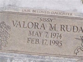 Valora M. "Sissy" Ruda Valora M. "Sissy" Ruda