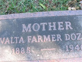 Valta Farmer Dozier