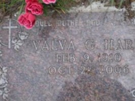 Valva G Harr