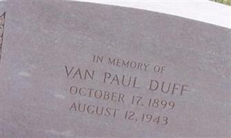 Van Paul Duff