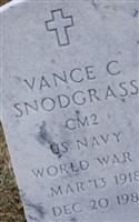 Vance C Snodgrass Vance C Snodgrass
