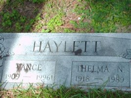 Vance Ransselea Haylett