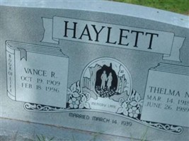 Vance Ransselea Haylett