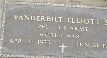 Vanderbilt Elliott, Sr Vanderbilt Elliott, Sr