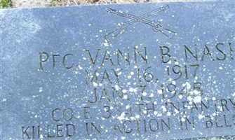 Vann B Nash