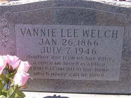 Vannie Lee Welch