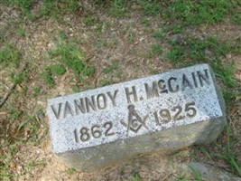 Vannoy H McCain Vannoy H McCain