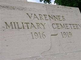 Varennes Military Cemetery